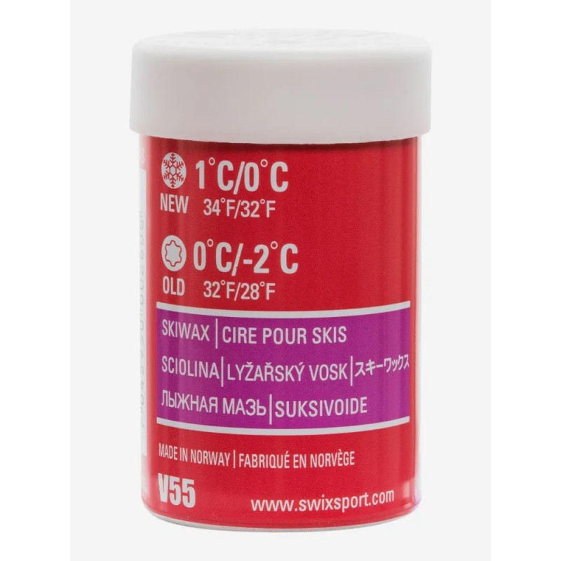 Мазь держания Swix V55 Red Special V0055, (0 С -2 С) 45 г