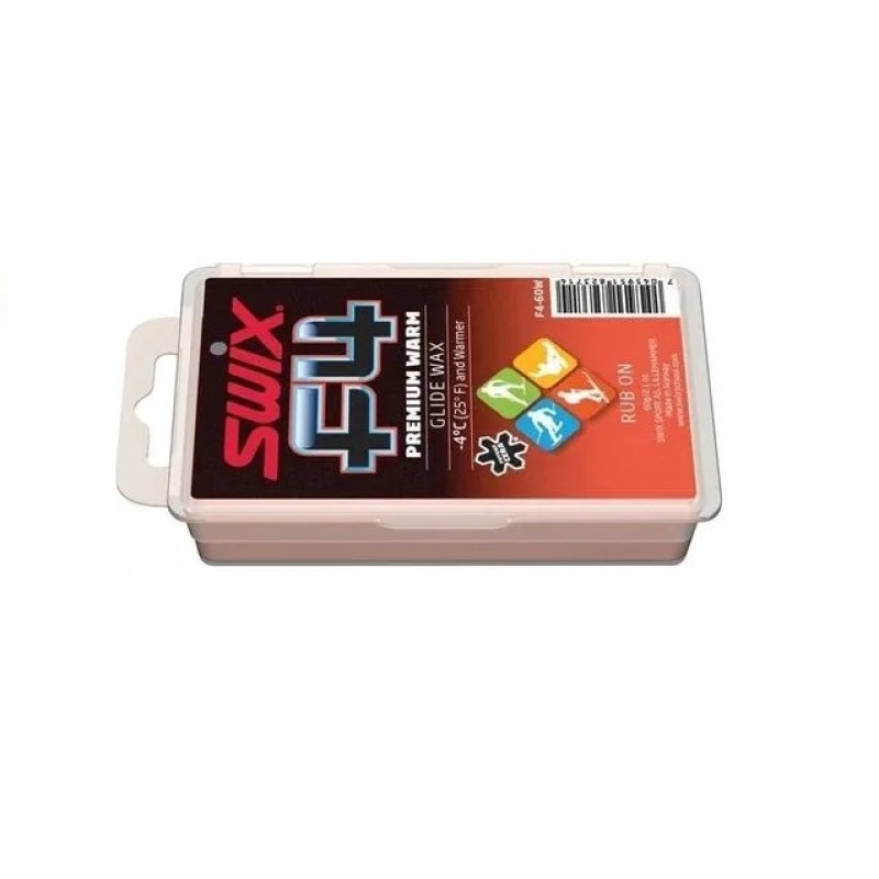 Мазь скольжения с пробкой Swix F4 F4-60W-N, 60 г