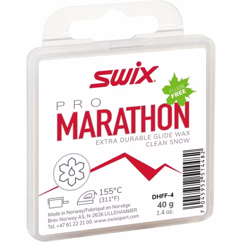 Мазь скольжения Swix DHFF-4 Marathon white, 40 г