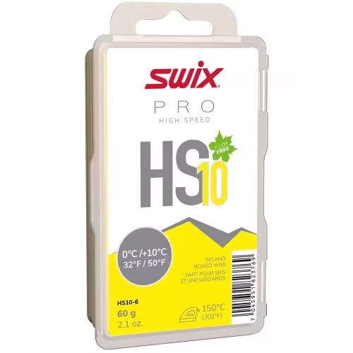 Мазь скольжения Swix HS10 Yellow (0°С +10°С), 60 г