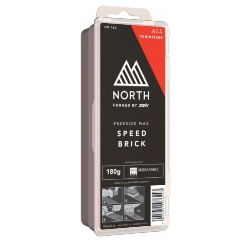 Мазь скольжения Swix NO-18U North Speed Brick Uni, универсальная, 180 г