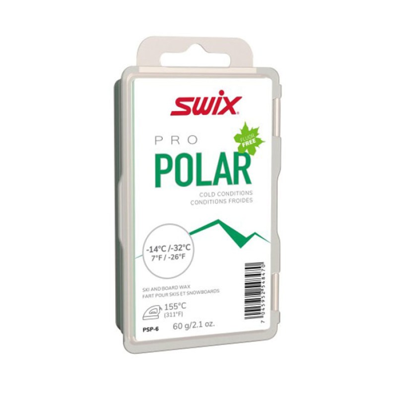 Мазь скольжения Swix PS Polar PSP-6 (-14 С -32 С), 60 г
