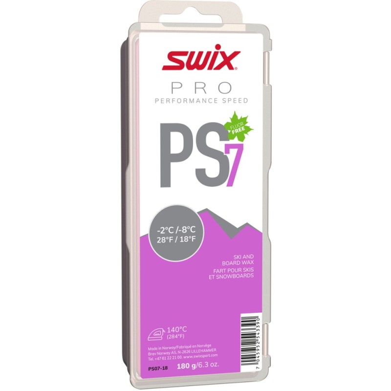 Мазь скольжения Swix PS7 Violet (-2°С -8°С), 180 г