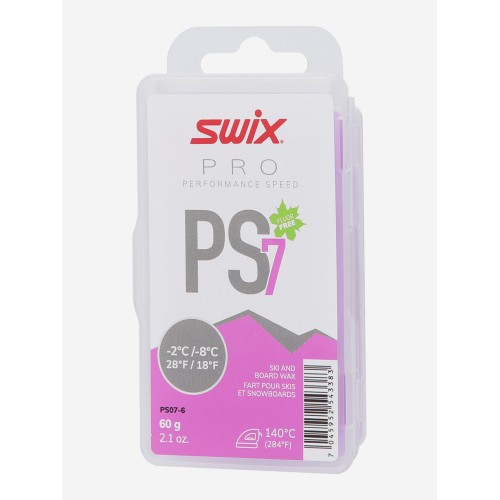 Мазь скольжения Swix PS7 Violet (-2°С -8°С), 60 г
