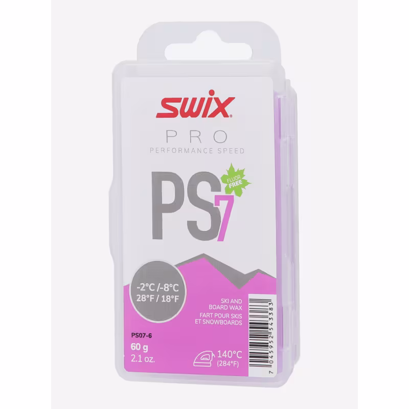 Мазь скольжения Swix PS7 Violet (-2°С -8°С), 60 г