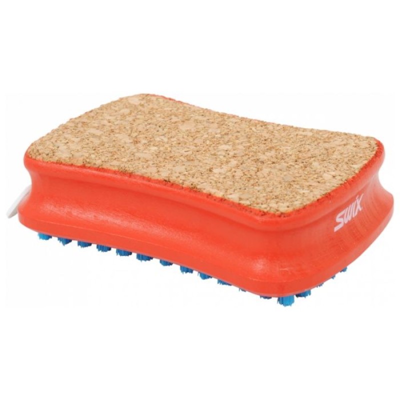 Щетка для лыж Swix T0196B CombiTurbo, нейлоновый ворс