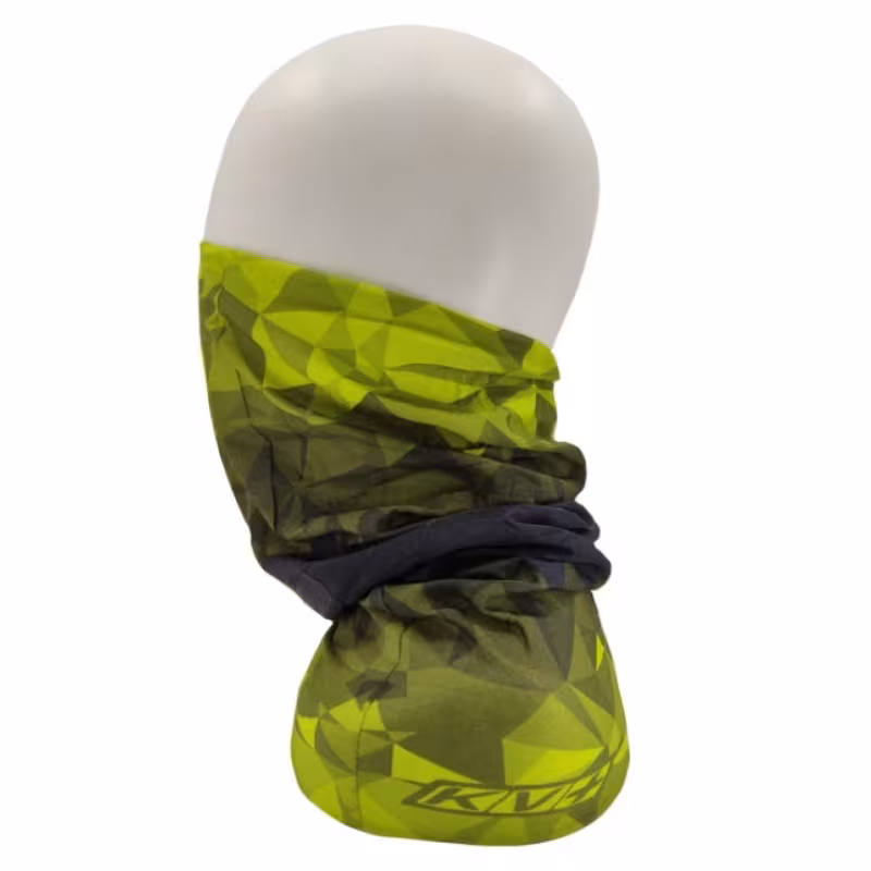 Шарф-бафф KV+ Tornado, полиэстер, салатовый/черный