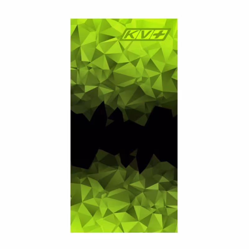 Шарф-бафф KV+ Tornado, полиэстер, салатовый/черный