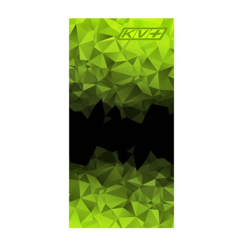 Шарф-бафф KV+ Tornado, полиэстер, салатовый/черный