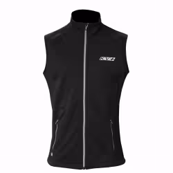 Жилет спортивный KV+ Cross Bib & Brace, ткань полиэстер, черный, размер L