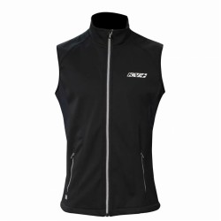 Жилет спортивный KV+ Cross Bib & Brace, ткань полиэстер, черный, размер M