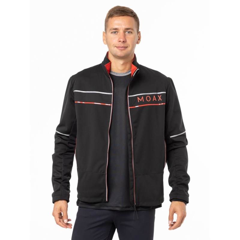 Куртка Moax Tokke, Softshell, черный, размер L, 180-187 см