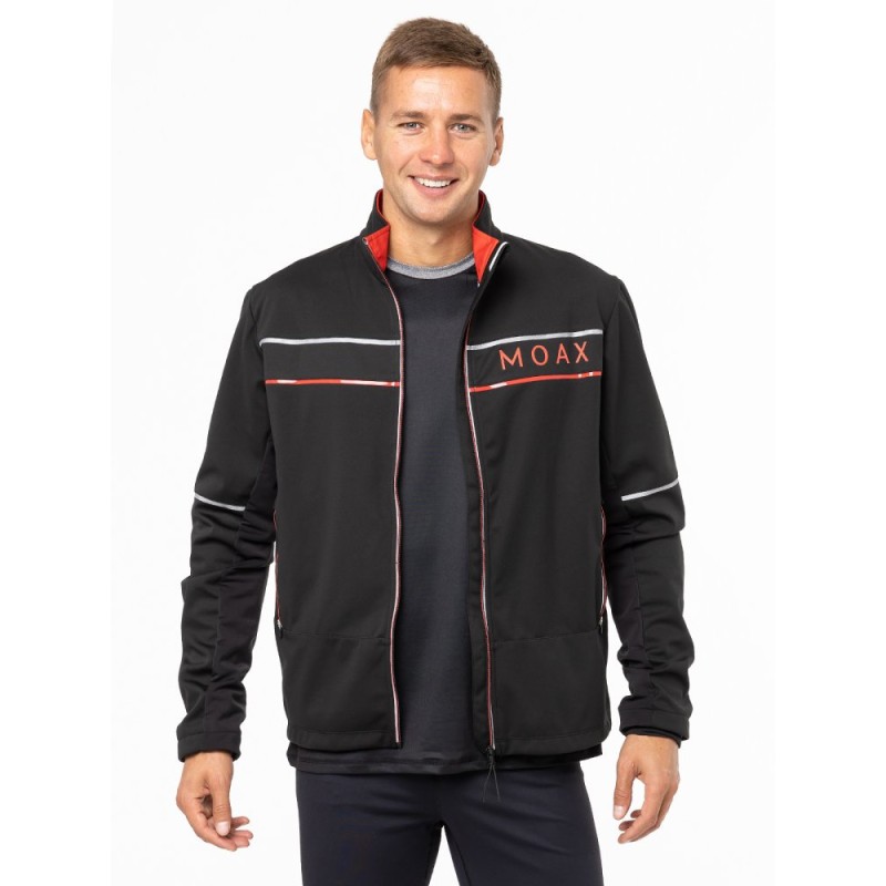 Куртка Moax Tokke, Softshell, черный, размер L, 180-187 см