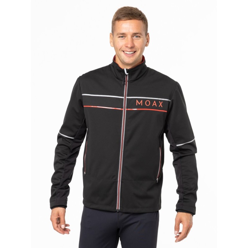 Куртка Moax Tokke, Softshell, черный, размер L, 180-187 см