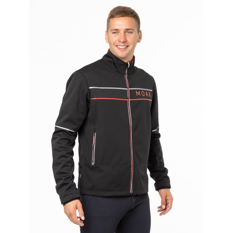 Куртка Moax Tokke, Softshell, черный, размер M, 175-182 см