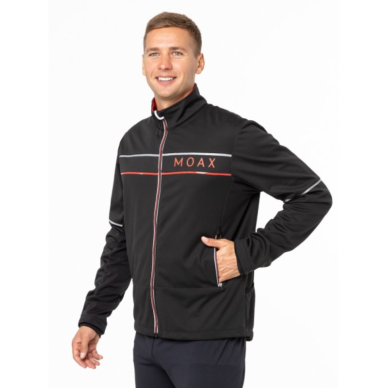 Куртка Moax Tokke, Softshell, черный, размер M, 175-182 см