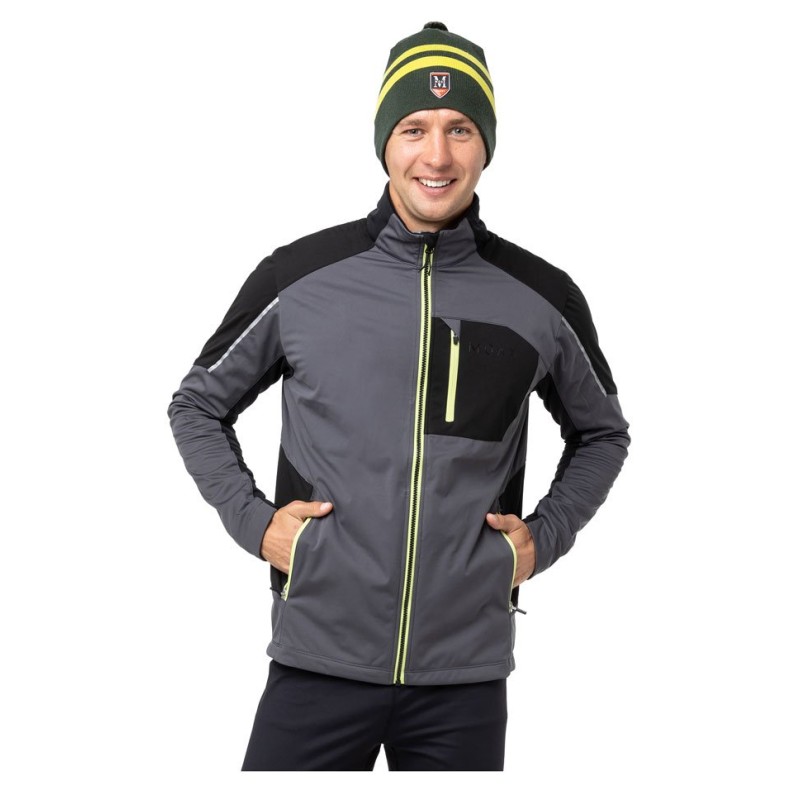 Куртка Moax Uhta Softshell, серый, размер L, 180-187 см