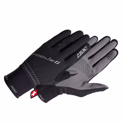 Перчатки KV+ XC Focus Pro Wind Tech, мембрана, черный, размер XXL