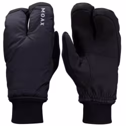 Варежки-лобстеры Moax Sport Split, полиамид, черный, размер 10