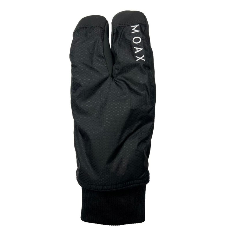 Варежки-лобстеры Moax Sport Split, полиамид, черный, размер 12