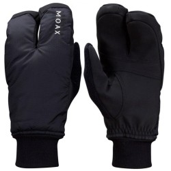 Варежки-лобстеры Moax Sport Split, полиамид, черный, размер 8
