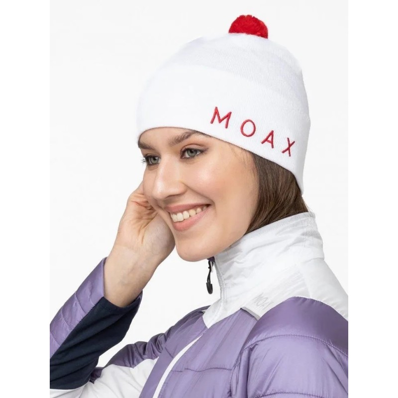 Шапка Moax Tradition Sport 23574M/00000, акрил, белый, размер универсальный