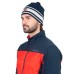 Шапка Moax Tradition Sport Stripe 23575M/72100, акрил, серый/синий, размер универсальный