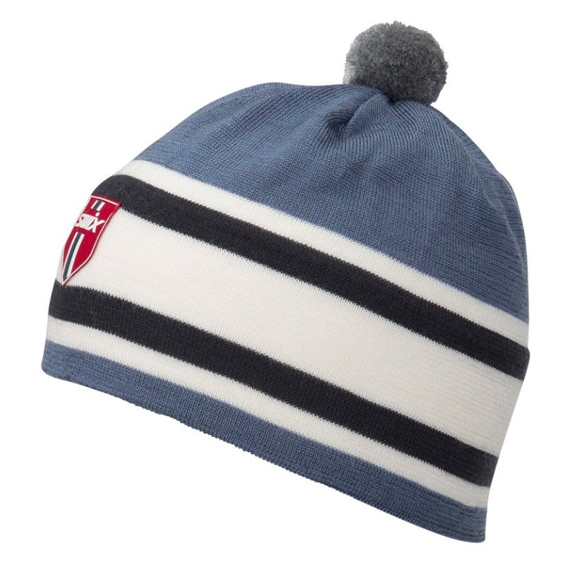 Шапка Swix Tradition Light, серый/голубой, размер - S-M