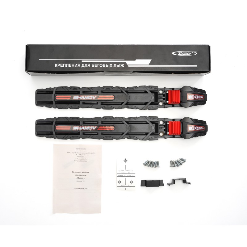 Крепление лыжное Shamov 10, NNN, черный