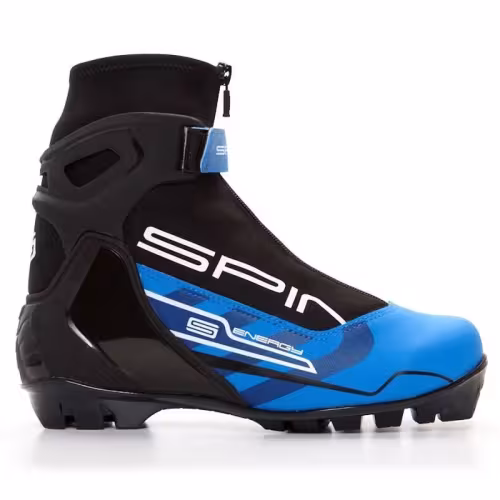 Ботинки лыжные Spine Energy 258 NNN, черный/синий, размер 38