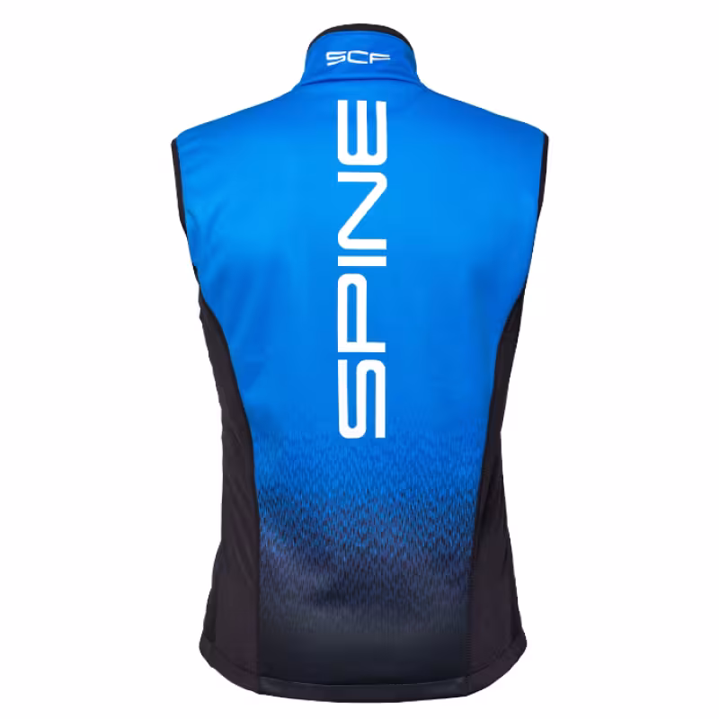 Жилет спортивный Spine Promo SCF, ткань Softshell, синий, размер 46