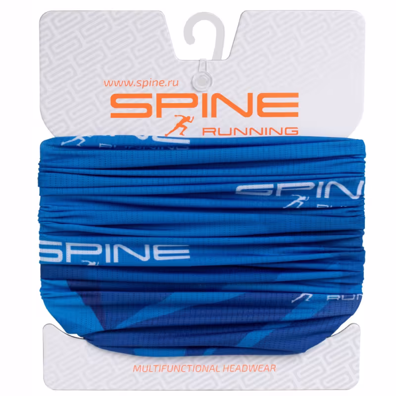 Шарф-бафф Spine Runner RUN-03, полиэстер, синий