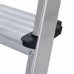 Стремянка Krause Globus 127259 алюминиевая, 1х4 ступени