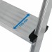 Стремянка Krause Globus 127259 алюминиевая, 1х4 ступени