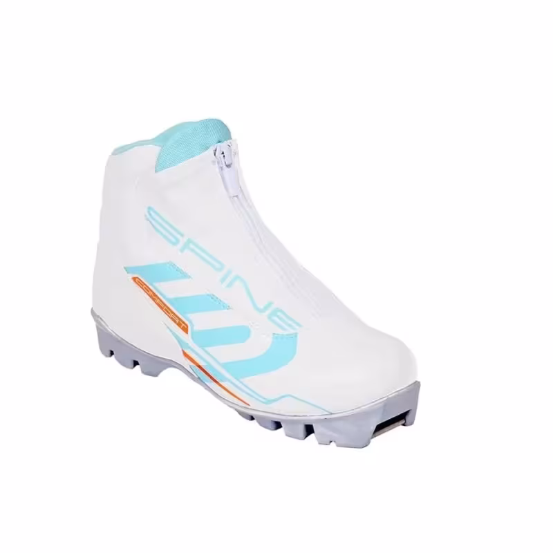Ботинки лыжные Spine Comfort 83/4 NNN, белый/бирюзовый, размер 37