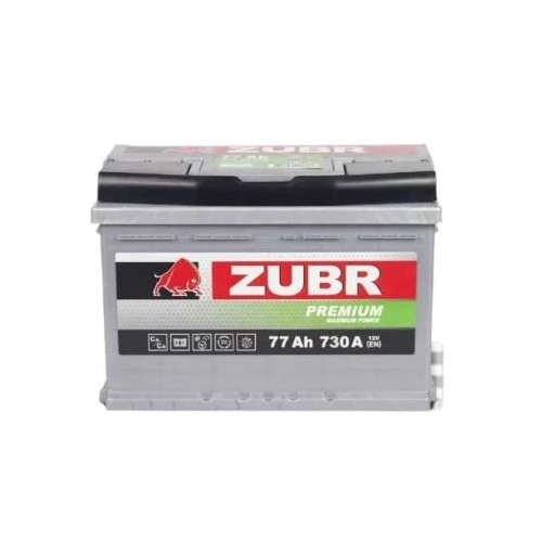 Аккумулятор Zubr Premium 77Ah R+ (низкий) ZP770