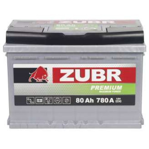 Аккумулятор Zubr Premium ZP801 80Ah L+, 12V