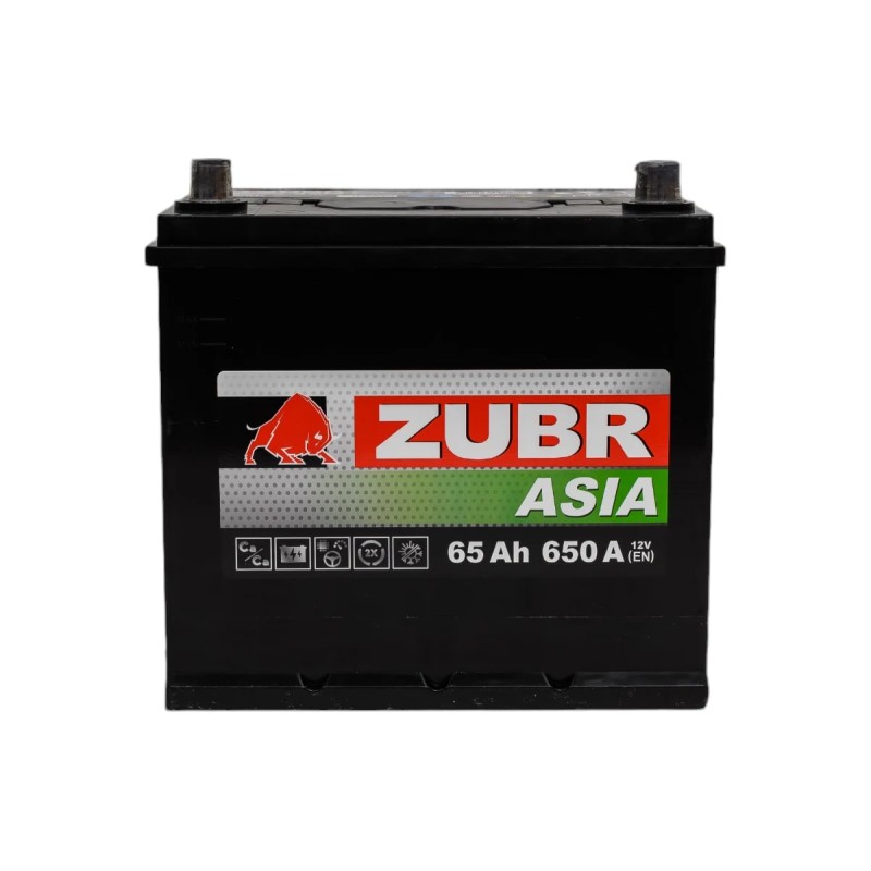 Аккумулятор Zubr Premium Asia 65Ah R+, 12V