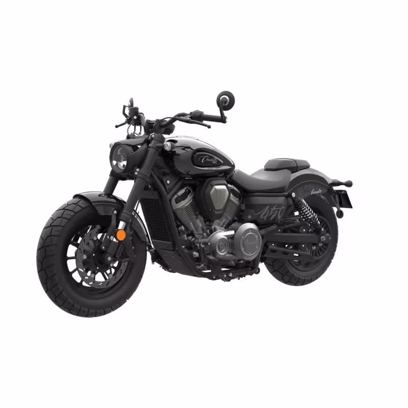 Мотоцикл крузер Benda Chinchilla 500, черный