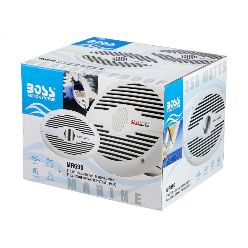 Динамики влагозащищенные Boss Audio MR690, комплект 2 шт
