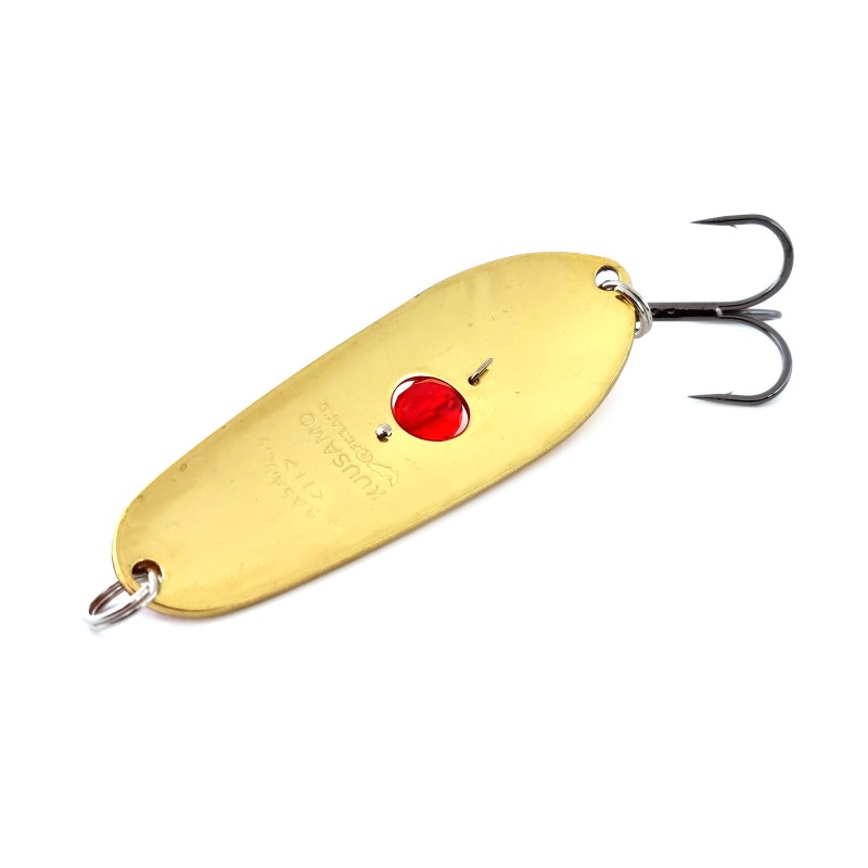 Блесна Kuusamo Rasanen (бусинка), 7 см, 20 гр, цвет GL/GR/Ye/R-B