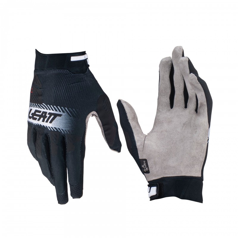 Велоперчатки Leatt Moto 2.5 X-Flow Glove Black, черный, размер L