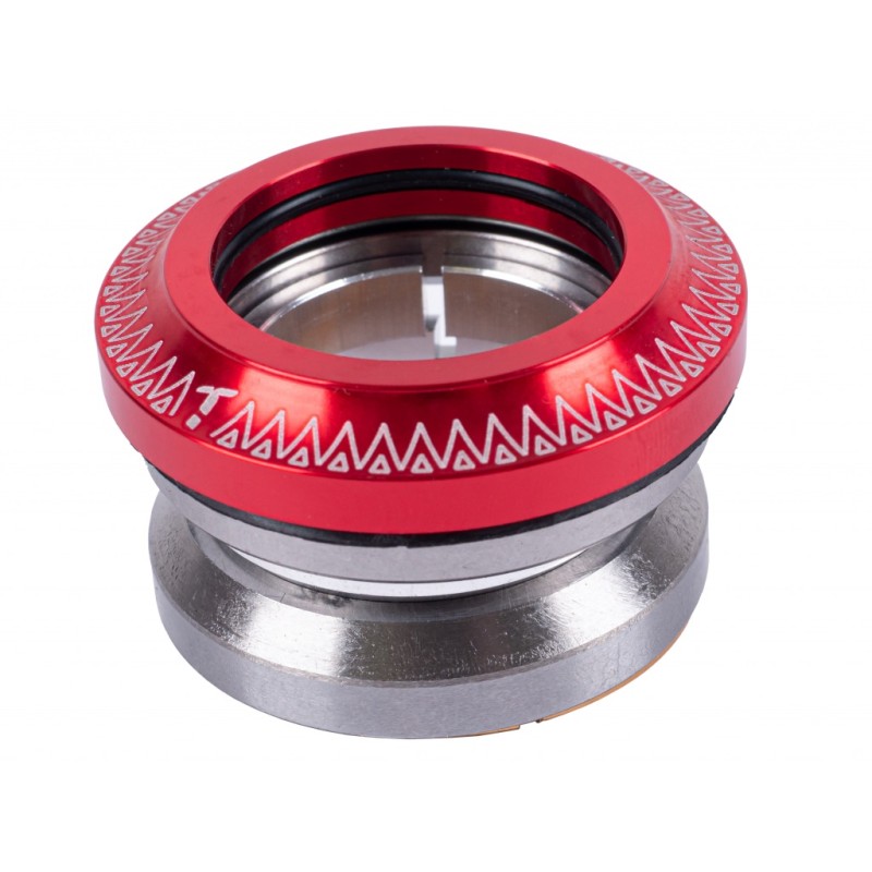 Рулевая колонка Tech Team Trace red, интегрированная