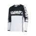 Джерси мужское Leatt Moto 4.5 X-Flow Jersey White, полиэстер, белый/черный, размер M