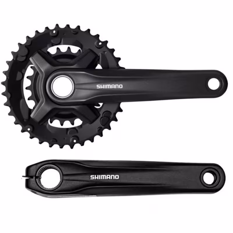 Комплект шатунов Shimano Acera FC-MT210, 36х22T, под Hollowtech II, 170 мм