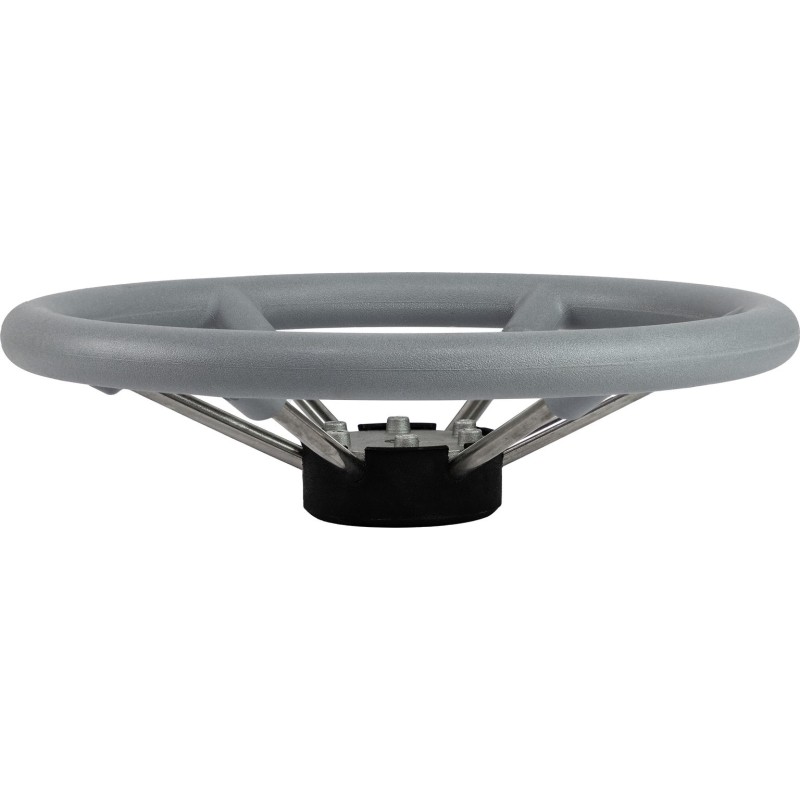 Штурвал Volanti Luis Leader Tanegum, серый, спицы серебряные, 360 мм