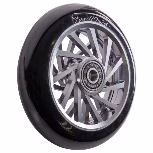 Колесо для самоката Tech Team Fern black, 110 мм, черный