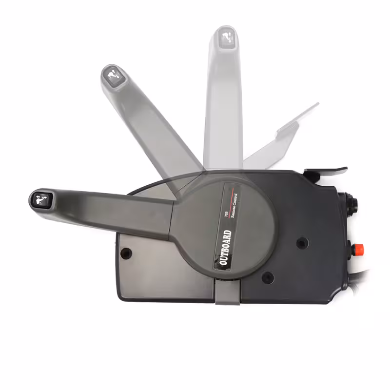 Контроллер газа-реверса Skipper для Yamaha-703 тянет газ, с кнопкой гидроподъема 10 пинов