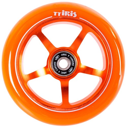 Колесо для самоката Tech Team Iris orange, 110 мм, оранжевый