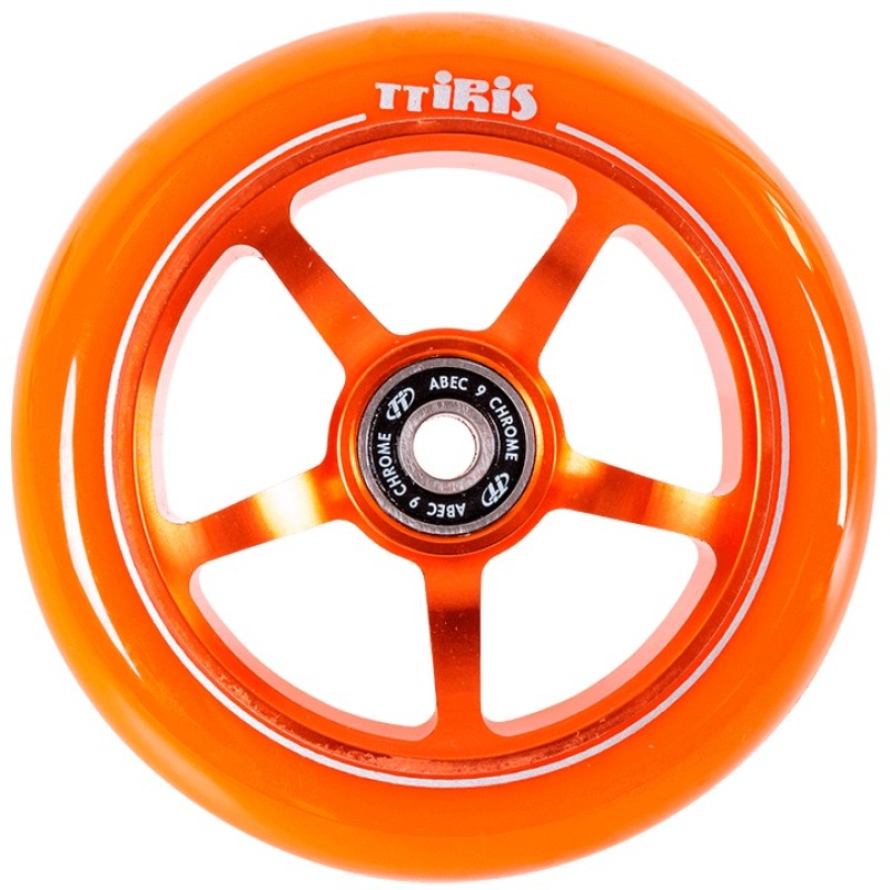 Колесо для самоката Tech Team Iris orange, 110 мм, оранжевый